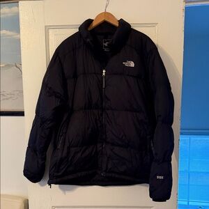 Vintage 90’s The North Face Men's Down Black Puffer Jacket XL